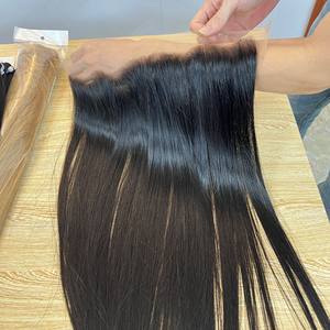 Perruque Lace Frontal Closure HD, Film Transparent, fournisseur de dentelle frontale suisse, vente en gros, 5x5, 13x4, 13x6, cheveux crus vietnamien personnalisés - Product Image 3