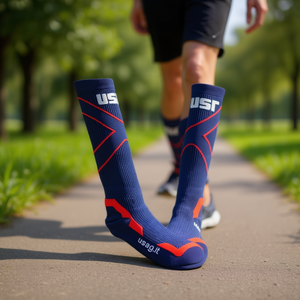 Calcetines de compresión graduada hasta la rodilla Usag - Product Image 3