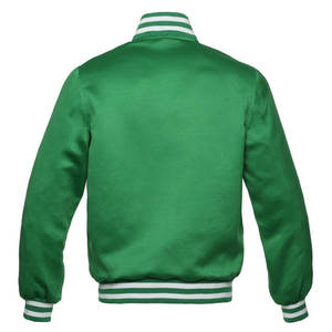 Custom Logo <b>Patchwork</b> Camouflage Front Satin Varsity <b>Jacket</b> 100% Polyester for Men's Football Team Wear - Product Image 2