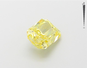 IGI Certifié 1.03CT Haute Qualité Laboratoire Créé Diamants Synthétiques Fantaisie Jaune Couleur Rectangulaire VS Laboratoire Diamants Lâches - Product Image 4