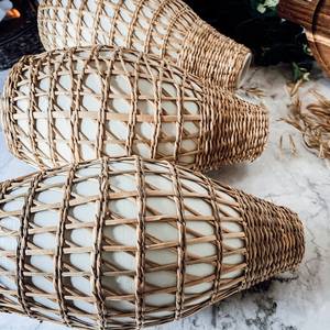 <b>Set</b> of 3 Seagrass <b>Vase</b> for Home Decor Boho <b>Vase</b> Floor <b>Vase</b> for Flowers Holder Home Decor Made by Vietnamese FBA Amazon - Product Image 4