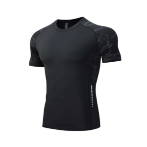 Nouveaux vêtements de fitness décontractés T-shirt de sport personnalisé pour homme - Product Image 3