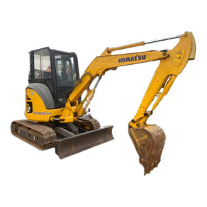 Excavatrice d'occasion KomatsuPC35MR 3 tonnes Moteur Cummins Capacité de la benne de 1,6 m Origine Japon Mini-excavatrice d'occasion Stock d'origine - Product Image 1