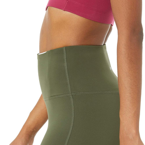 Buttery Soft Yoga <b>Legging</b> <b>with</b> Side <b>Pocket</b> OEM Plain Gym Fitness Slimming Athletic <b>Leggings</b> for women - Product Image 3