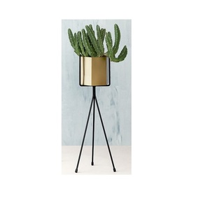 New Arrival Tall Metal Indoor and Outdoor Planters Home Decor for Living Room and Garden Iron Material <b>plants</b> <b>stand</b> - Product Image 2