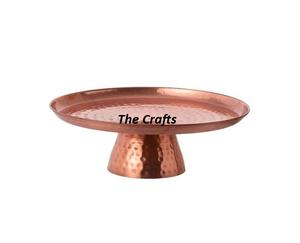 Juego de soporte para servir pasteles de Color amarillo de hierro de tres soportes de chocolate de diferentes tamaños para uso de vajilla de Hotel - Product Image 3