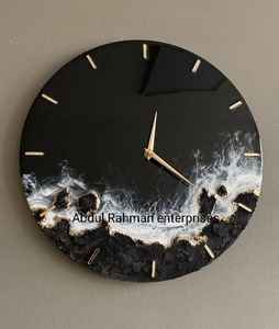Wholesale Customized Size Modern Resin <b>Wall</b> <b>Clock</b> Quartz Motive Needle Display for Home Office Decorative Item Best <b>Living</b> <b>Room</b> - Product Image 2