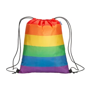 Zaino Personalizzato in R-PET Arcobaleno, Gadget Ecologici per Promozioni - Product Image 2