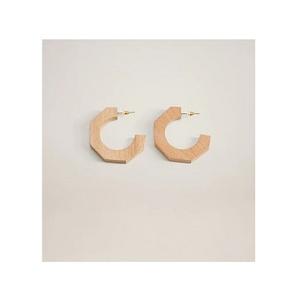 Boucles d'oreilles mangue en bois d'acacia personnalisées bijoux ronds pour femmes boucles d'oreilles de luxe légères et élégantes au meilleur prix de SCI - Product Image 1
