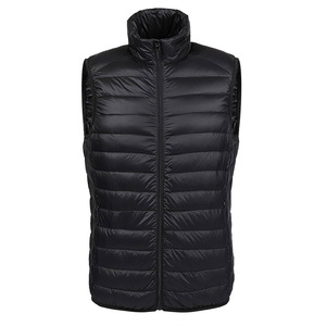 Men'S puffer <b>Vest</b> <b>Running</b> Sleeveless Down Jacket Puffer Jacket <b>Vest</b> - Product Image 4