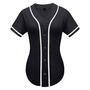 Maillot de softball pour femmes de haute qualité, coutures durables, court, respirant, léger, conçu pour les équipes de club et les matchs scolaires - Product Image 1