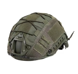 Casque de sécurité en tissu de camouflage extérieur pour accessoires de chasse Couverture de casque tactique universelle la plus vendue Livraison rapide - Product Image 5