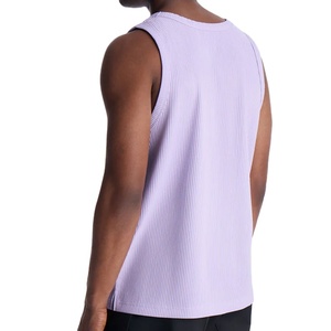 เสื้อกล้ามสไตล์สตรีทแวร์ ผ้าริบ ยืดได้สี่ทิศทาง สีสันตามสั่ง ขายดี ขายส่ง สไตล์วินเทจ เนื้อผ้าเจอร์ซีย์ใส่สบาย - Product Image 3