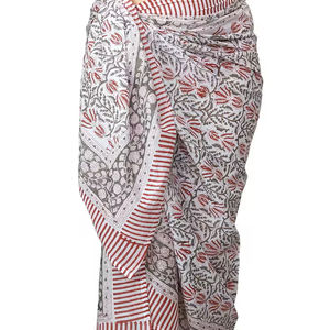 100% coton bohème sarong paréo écharpe enveloppante, vêtements de plage vêtements de fête enveloppes femmes plage sarong sarong plage couverture élégant joyeux - Product Image 1