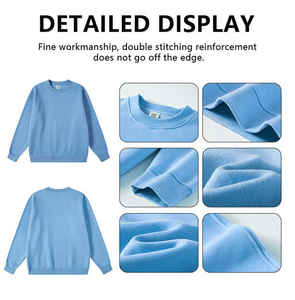 High Quality Pullover Gym Pant Jogging Sweatshirt Men Tracksuit Sweatshirts Men's Hoodies Without Hood Men's Sets - Product Image 2