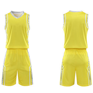 Shorts de basket-ball d'été personnalisés avec logo d'équipe 2026, certifiés BSCI, 100% polyester, vêtements de sport, ensembles d'impression par transfert thermique - Product Image 4