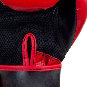 ถุงมือชกมวยหนังทำจากแฟชั่นชั้นนำสีต่างกันสำหรับใช้ในยิม - Product Image 5