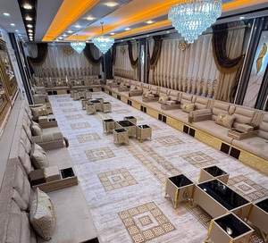 Conjunto de Sala de Estar Tradicional Árabe Majlis |   Tela Plegable Extensible Modular |   Personalizable |   Envío Gratuito a Todo el Mundo - Product Image 2