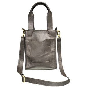 Mini sac à bandoulière en cuir véritable pour femme avec doublure en toile Sangle longue et amovible réglable Sac personnalisé - Product Image 2