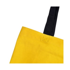 100 pièces sacs fourre-tout en coton réutilisables vierges personnalisés de marque promotionnelle avec logo imprimé personnalisé sacs en toile de coton uni - Product Image 1