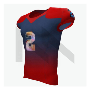 Uniformes de fútbol americano personalizados, ropa deportiva ajustada, transpirable, de la mejor calidad con logotipo impreso, novedad - Product Image 4