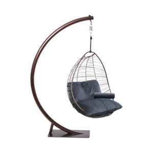 <b>Hammock</b> Single Wicker Swing Chair <b>with</b> <b>Stand</b> for Sell Cheap Price Luxury Outdoor Hanging Wholesales Indoor Swing Hanging Chair - Product Image 3
