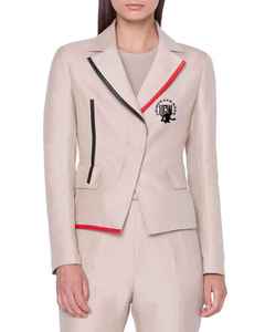 Chaqueta vaquera de manga larga para mujer de nuevo estilo, abrigo de algodón negro y azul con bolsillos OEM, chaqueta vaquera para mujer, ropa para mujer - Product Image 3