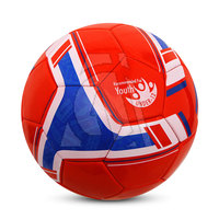 Balón de Fútbol de Cuero de Fábrica, Promocional, de Buena Calidad, Resistente, para Entrenamiento y Partidos, Nuevo Diseño 2026, Personalizable con Logotipo