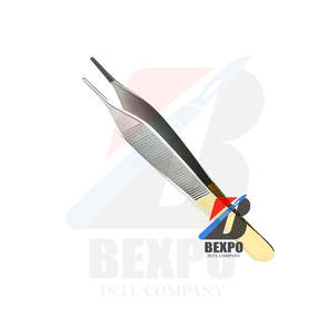 Nouveaux instruments de pince à épiler incurvés Adson dentaire fabriqués par Bexpo - Product Image 6