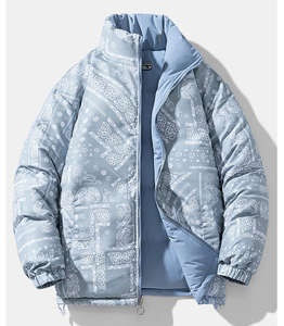 OEM Custom logo Casual Thicken Cotton Padded <b>Jacket</b> Custom <b>Slim</b> <b>Fit</b> Men Fashion Clothing Streetwear Puffer <b>Jacket</b> - Product Image 1