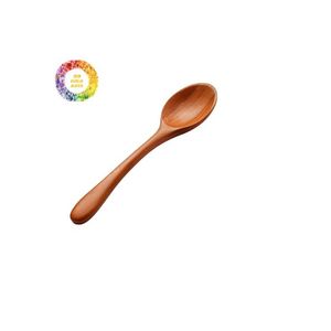 Juego de tenedor de cuchara de madera respetuoso con el medio ambiente Vajilla sostenible de 99 Gold Data - Product Image 4