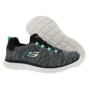 Zapatos Deportivos para Caminar Skechers Summits Flyness Wide para Mujer, Color Negro/Menta |   100% Auténtico - Product Image 3
