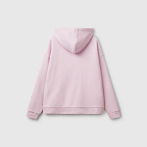 Sweat à capuche zippé pour femme Tissu en coton à coupe personnalisée Séchage rapide Respirant Style confortable pour sweats à capuche zippés décontractés pour femmes - Product Image 4