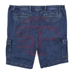 Pantalones cortos vaqueros informales para hombre con diseño de botones de alta calidad, novedad de verano, pantalones cortos vaqueros informales - Product Image 3