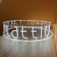 Écriture de texte personnalisée Plafonnier LED Lustre néon Bar Moderne Restaurant Suspendu Enseigne néon LED personnalisée