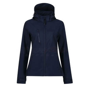 Chaqueta Softshell impermeable para exteriores para mujer, transpirable Pakistán hecha en tela lisa, suministro al por mayor - Product Image 1