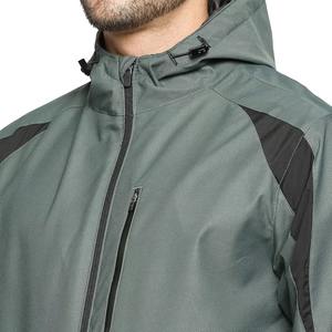 Chaqueta Softshell cómoda para hombre, transpirable, sostenible, a prueba de viento, superventas, chaqueta de invierno Softshell hecha a medida para hombre - Product Image 6