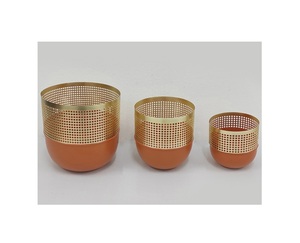 Maceta y maceta de metal audaz y elegante de tamaño y diseño personalizados para temas de decoración Bohemia - Product Image 3