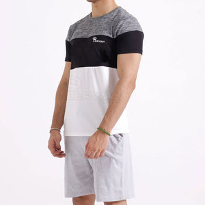 เสื้อยืดผู้ชาย พิมพ์ลายตามสั่ง ออกแบบโลโก้ของคุณเอง บริการ OEM ผ้าฝ้าย 100% กันยับ สไตล์สตรีท - Product Image 4