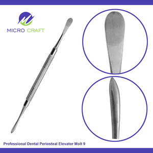 เครื่องมือยกกระดูกปริทันต์แบบมืออาชีพ Molt 9 ผลิตจากสแตนเลสคุณภาพสูง ผู้ผลิตเครื่องมือแบบกำหนดเอง ซีลคอต ปากีสถาน - Product Image 3