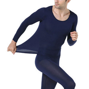 Vente en gros de sous-vêtements longs pour hommes, automne/printemps, écologiques, à séchage rapide, respirants, sans couture, confortables, fonction compression, thermiques - Product Image 2
