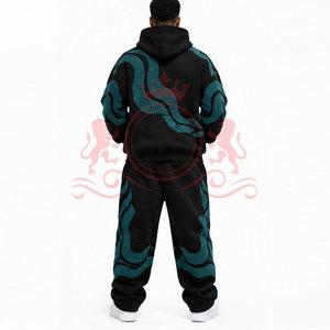 Conjuntos de Ropa Deportiva de Moda con Bordado Chenille, Proveedor al por Mayor de Conjuntos Deportivos con Bordado Chenille para Hombre - Product Image 2