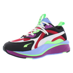 Zapatos Puma Rs-Curve Berry Glitz para Mujer, Color: Morado/Volt/Multicolor, 100% Auténticos - Product Image 1