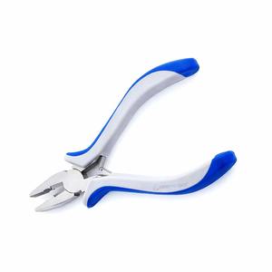 Pince à bec plat de 120 mm avec coupe-fil en acier inoxydable, outil de fabrication de bijoux - Product Image 1