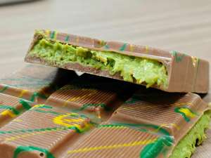 Chocolate con Pistachos Kunafa de Dubái, 180 g, el Dulce Más Delicioso y Sabroso, Ingredientes Naturales, Chocolate Dulce para Exportación - Product Image 2