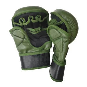 Gants de MMA confortables en cuir pour hommes et femmes, services OEM, dernier style, gants d'entraînement MMA - Product Image 4