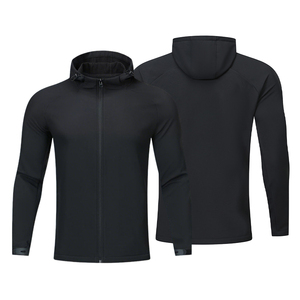 Veste à capuche unisexe personnalisée, style décontracté, coupe ample, fermeture éclair intégrale, cinq couleurs unies, tissu chaud et lisse - Product Image 5