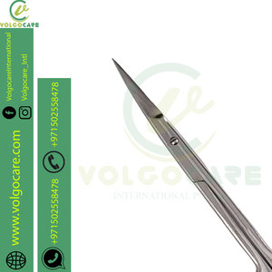 2025 excellente qualité incurvé et arrondi nez cheveux ciseaux pour hommes, 2 PC ensemble ongles cuticule manucure ciseaux cisailles Kit - Product Image 6