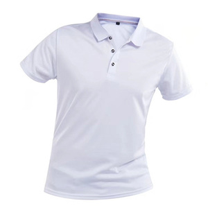 Chemises polo pour hommes Chemise de golf à manches courtes en coton avec logo personnalisé pour vêtements promotionnels uniformes d'entreprise ou image de marque - Product Image 2