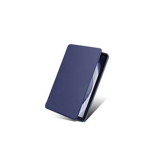 Funda Protectora Netzy Azul para Galaxy Tab A9, Compatible con el Lápiz Térmico SAFA, Compartimento para el Lápiz, Soporte Giratorio, Hecha de Material PU - Product Image 3